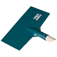 RACLOIR EN ACIER LAME DROITE 2,38KG LARGEUR 35 HAUTEUR 19 MANCHE BOIS 130CM 355353 FORGES DE MAGNE