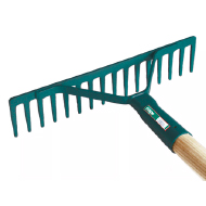 RATEAU D'ENTREPRISE RENFORCE 16 DENTS 1,76KG LARGEUR 40 HAUTEUR 9CM 357241 FORGES DE MAGNE DOUILLE DEPORTEE