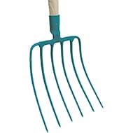 FOURCHE ENSILAGE 6 DENTS DOUILLE 1,09KG LARG.27 HAUT.32CM SANS MANCHE 419560 FORGES DE MAGNE