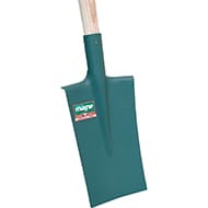 BECHE NORD A REBORDS TREMPE DIAMANT 1,9KG LONG.28 LARG.17 MANCHE FIBRE 95CM 538285 FORGES DE MAGNE POIGNEE BEQUILLE