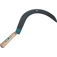 FAUCILLE A DEBROUSAILLER COUDEE GAUCHER LONGUEUR 60CM 0,420KG MANCHE BOIS 540566 FORGES DE MAGNE