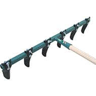 SILLONNEUR 6 SOCS REGLABLES 1,96KG LARGEUR 65CM MANCHE BOIS 150CM 568651 FORGES DE MAGNE