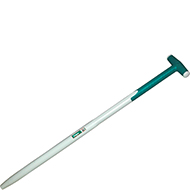 MANCHE FIBRE BECHE LOUCHET FOURCHE LONGUEUR 95CM DIAMETRE 38MM BEQUILLE 610196 FORGES DE MAGNE