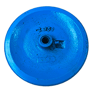 ROULETTE INTERMEDIAIRE INOX  D.190