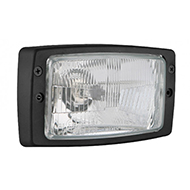 PHARE DE ROUTE RECTANGLE H4 T4W 184X102X86MM FENDT JOHN DEERE DEUTZ LIVRE SANS LAMPE