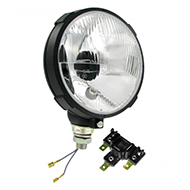 PHARE DE ROUTE ROND UNIVERSEL R2 T4W DIAMETRE 161X112MM 12/24V LIVRE SANS LAMPE