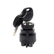 INTERRUPTEUR A CLE 12V 15A OFF-ON CONTACTEUR TYPE 333 - DIAMETRE 22MM