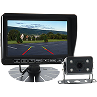 CAMERA DE RECUL SANS FIL INFRAROUGE 7 MONITEUR, ACCESSOIRES ET CABLES POUR L'INSTALLATION