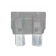 FUSIBLE A LAMELLES STANDARD 2A GRIS ENFICHABLES - SACHET DE 100 FUSIBLES