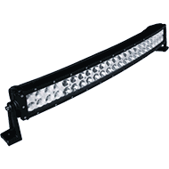 BARRE D'ECLAIRAGE 144W  9600LMN INCURVEE 16LED FAISCEAU LARGE 32LED LONGUE PORTEE 662X79,46X75,63MM  48LED 3W