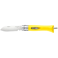 COUTEAU OPINEL BRICOLAGE N°9 JAUNE TAILLE LAME 8 CM