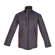 VESTE SOFTSHELL GRIS/NOIR TAILLE XL MANCHES AMOVIBLES. 94% POLYESTER 6% ELASTHANNE SINGER