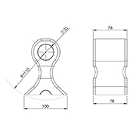 MARTEAU GROS BOIS 520 80X36 FG ADAPTABLE NICOLAS BROYEUR  360.15.147