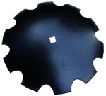DISQUE CRENELE 610X6 TROU CARRE 41 DISQUE CRENELE 610X6 TROU CARRE 41