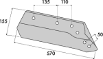 SOC 622134 D. 14" KUHN ADAPTABLE SANS COUTRE CORPS CLASSIQUE TF 2 ERGOTS 14X35 SOC 622134 D. 14" KUHN ADAPTABLE SANS COUTRE CORPS CLASSIQUE TF 2 ERGOTS 14X35